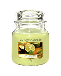 Yankee Candle Lime & Coriander Medium Jar